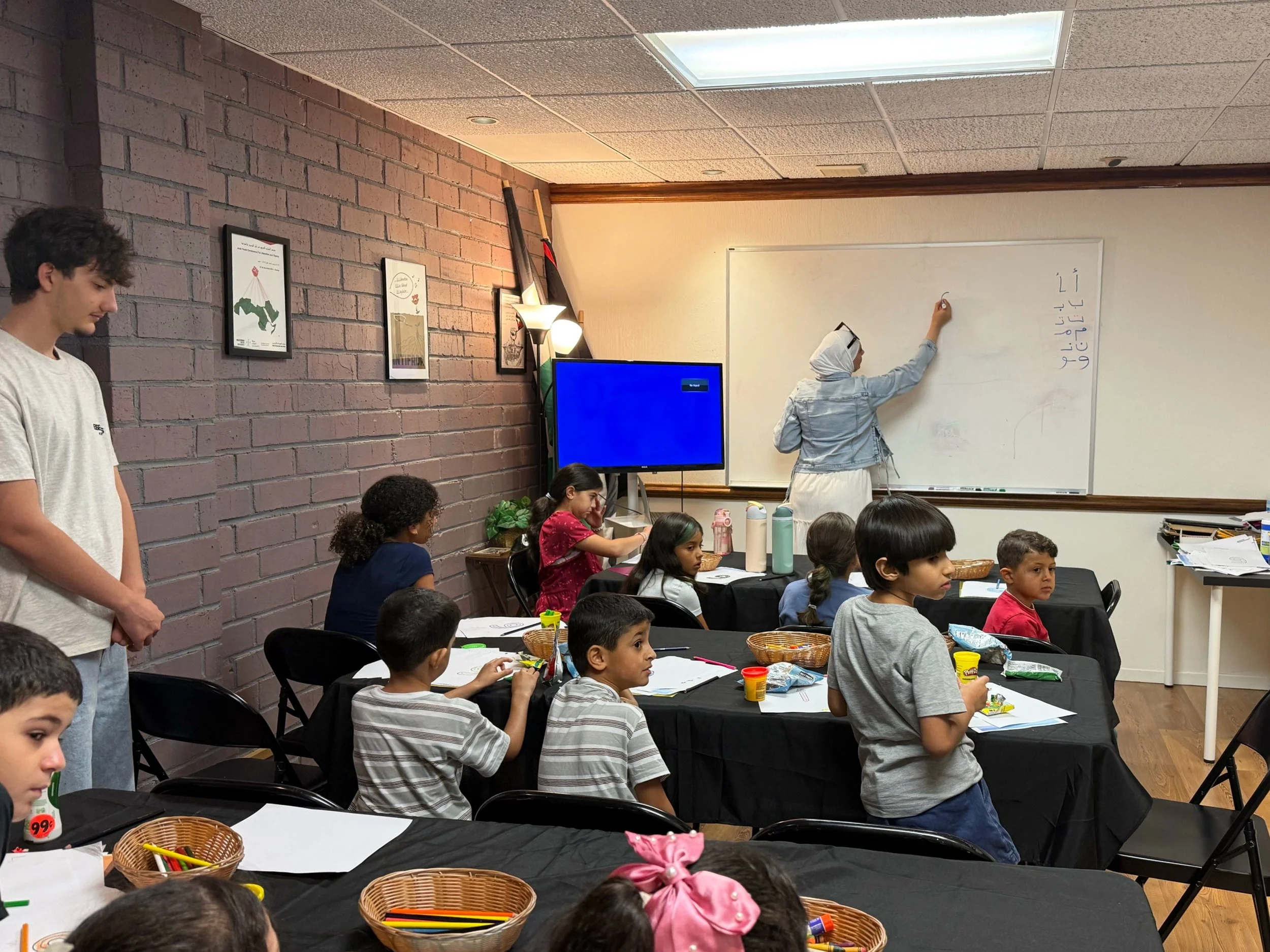 This summer, 15 children ages 7&ndash;10 joined us for a three-day Arabic program, exploring letters and words through play and creativity. Learning Arabic is important to ensure the next generation stays connected to our culture, heritage, and roots