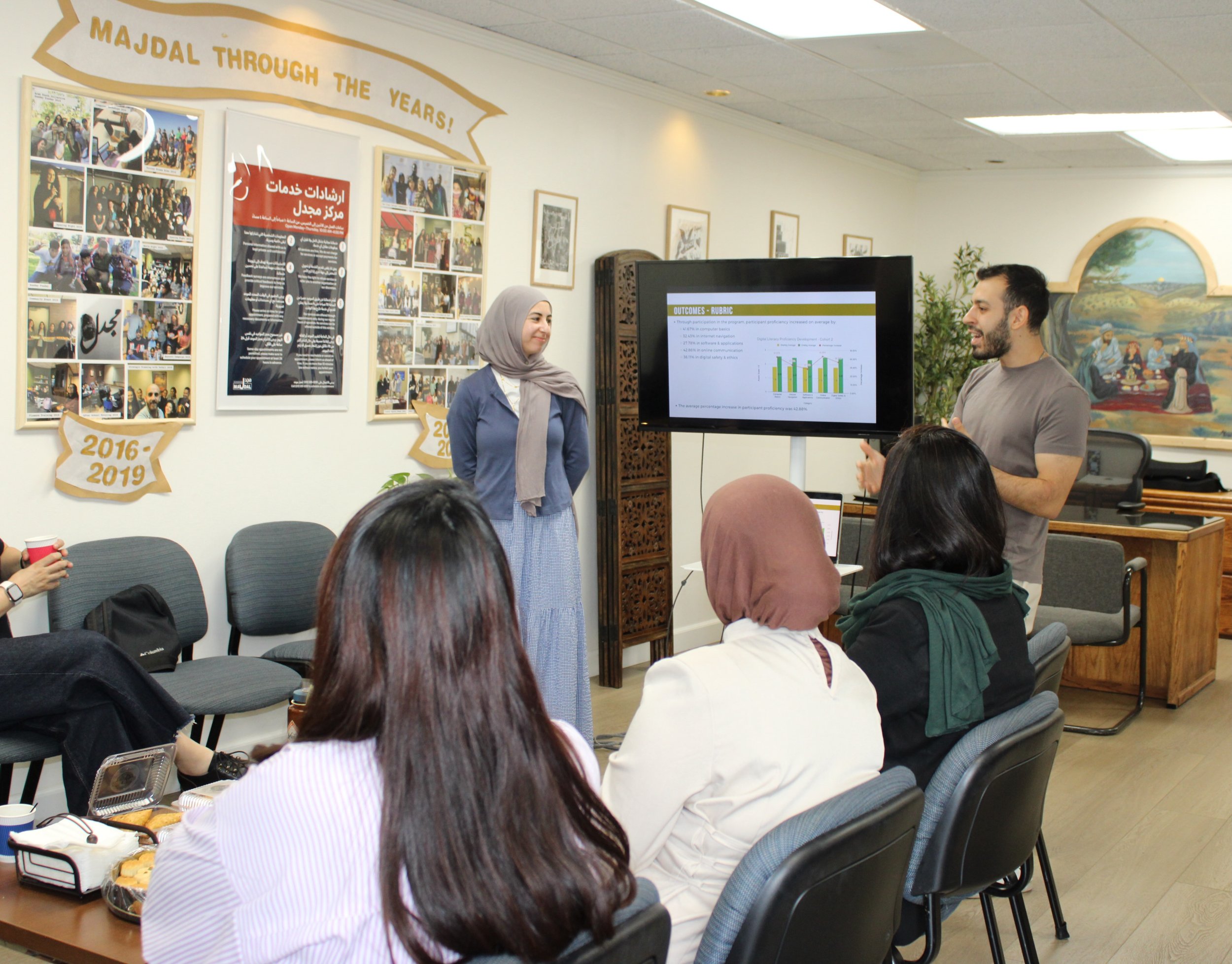 Last week, we were joined by the California Public Utilities Commission to discuss the CPUC grant that supports our Digital Literacy program!

Our Digital Literacy program is designed to empower our community with the skills they need to successfully