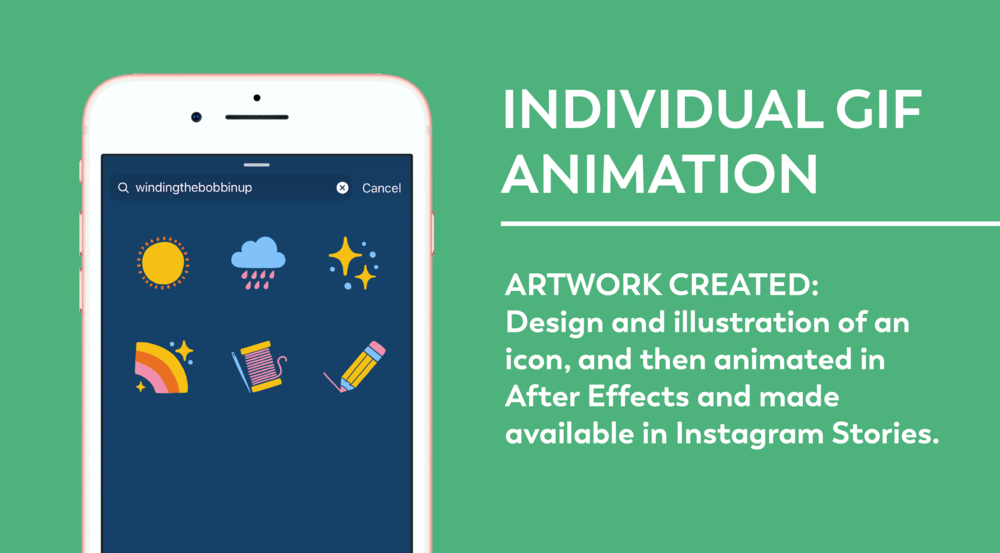 Animated Gif with Icon Design — DESIGNER | ILLUSTRATOR | CRAFTER