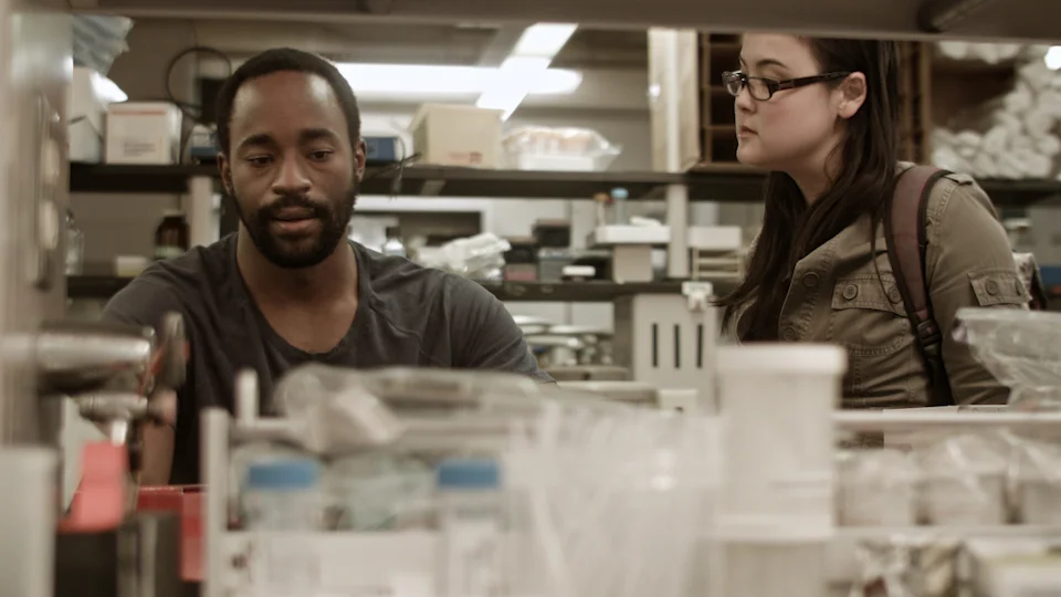 After, genetics lab at Carnegie Mellon University, day (with Motell Foster and Olivia Oguma )