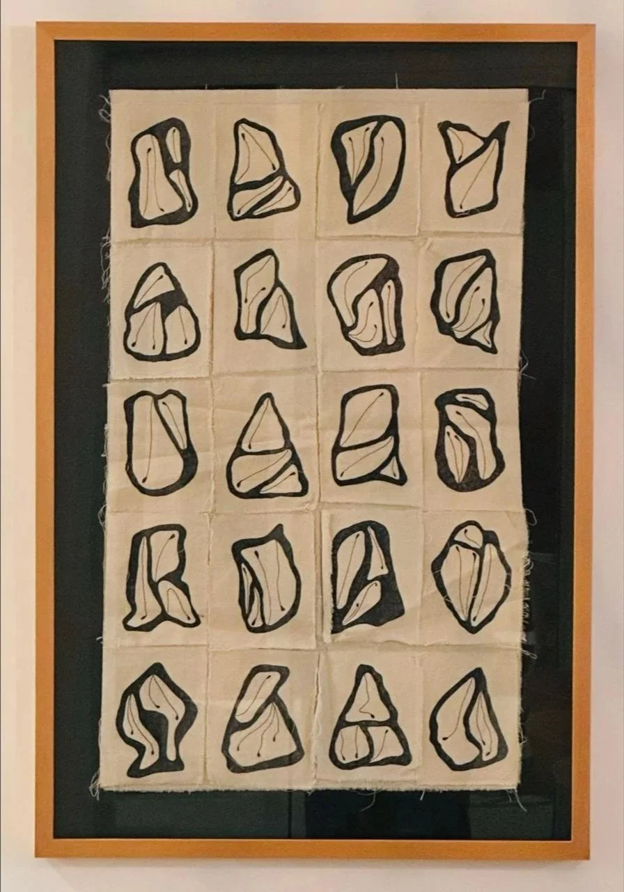 82 x 46 cm
Ink on canvas