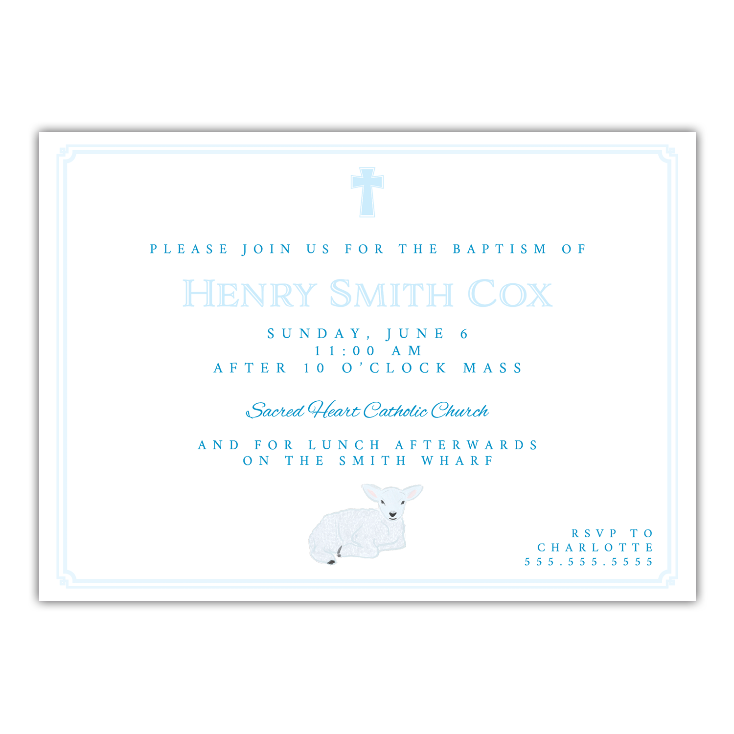Baptism Invitation