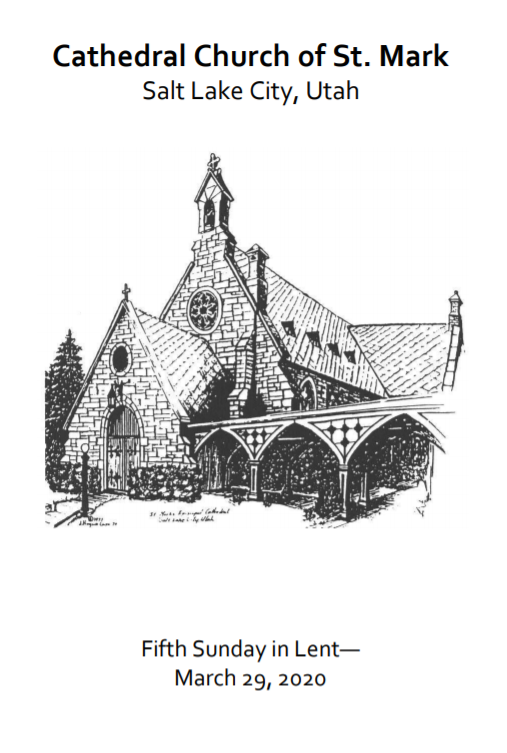 Holy Eucharist - Fifth Sunday of Lent