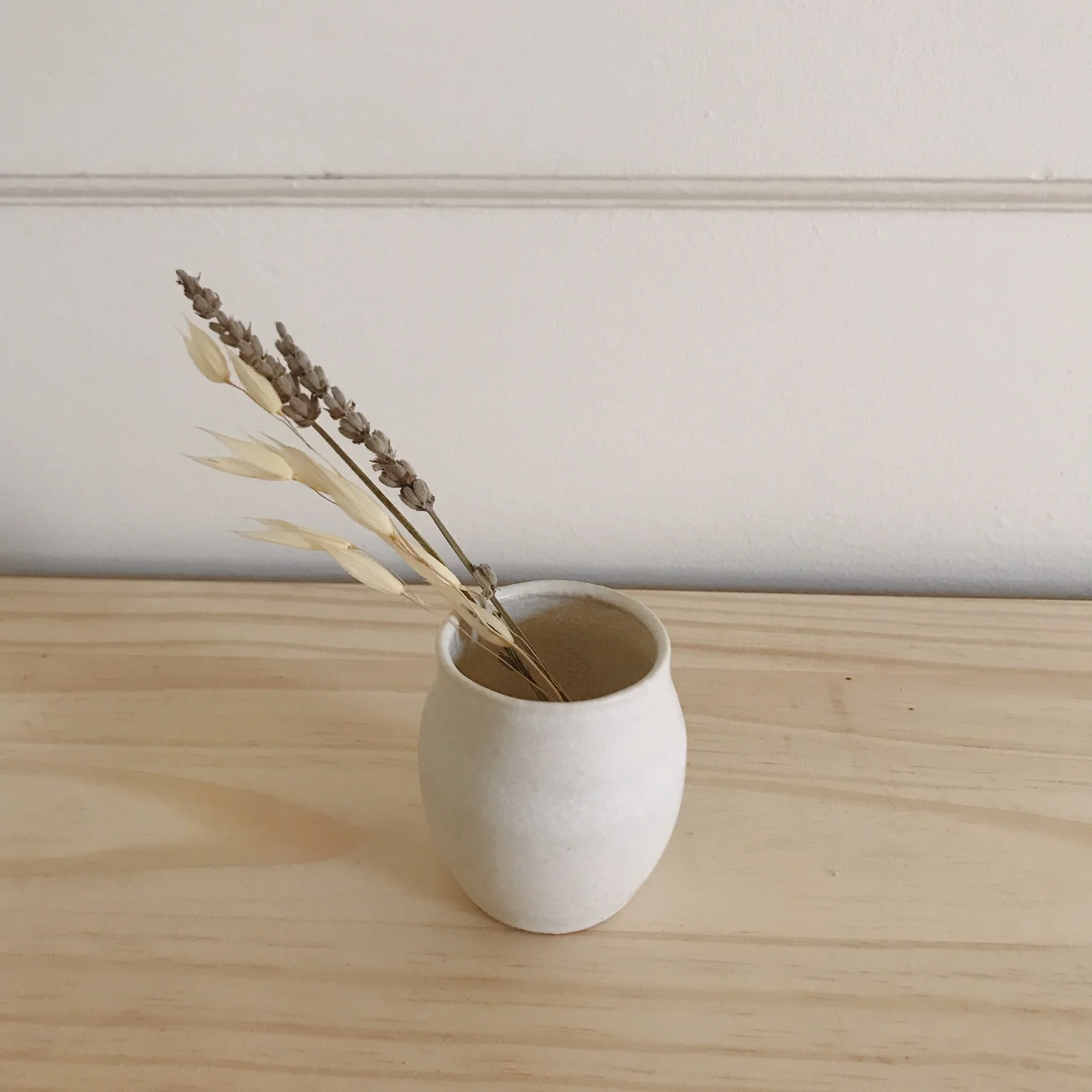 small matte vase