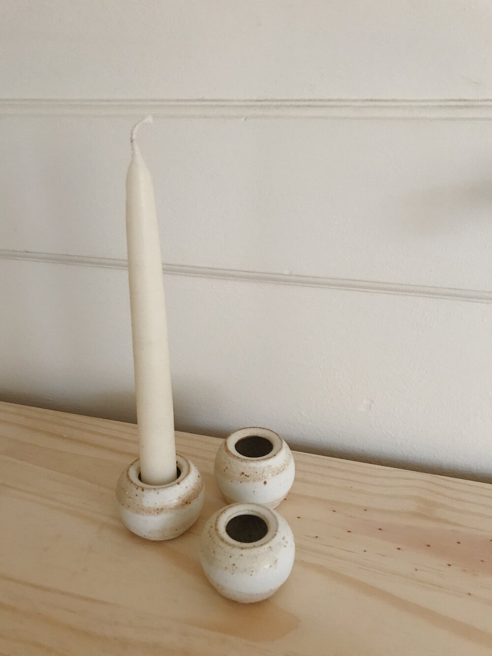ceramic candleholder