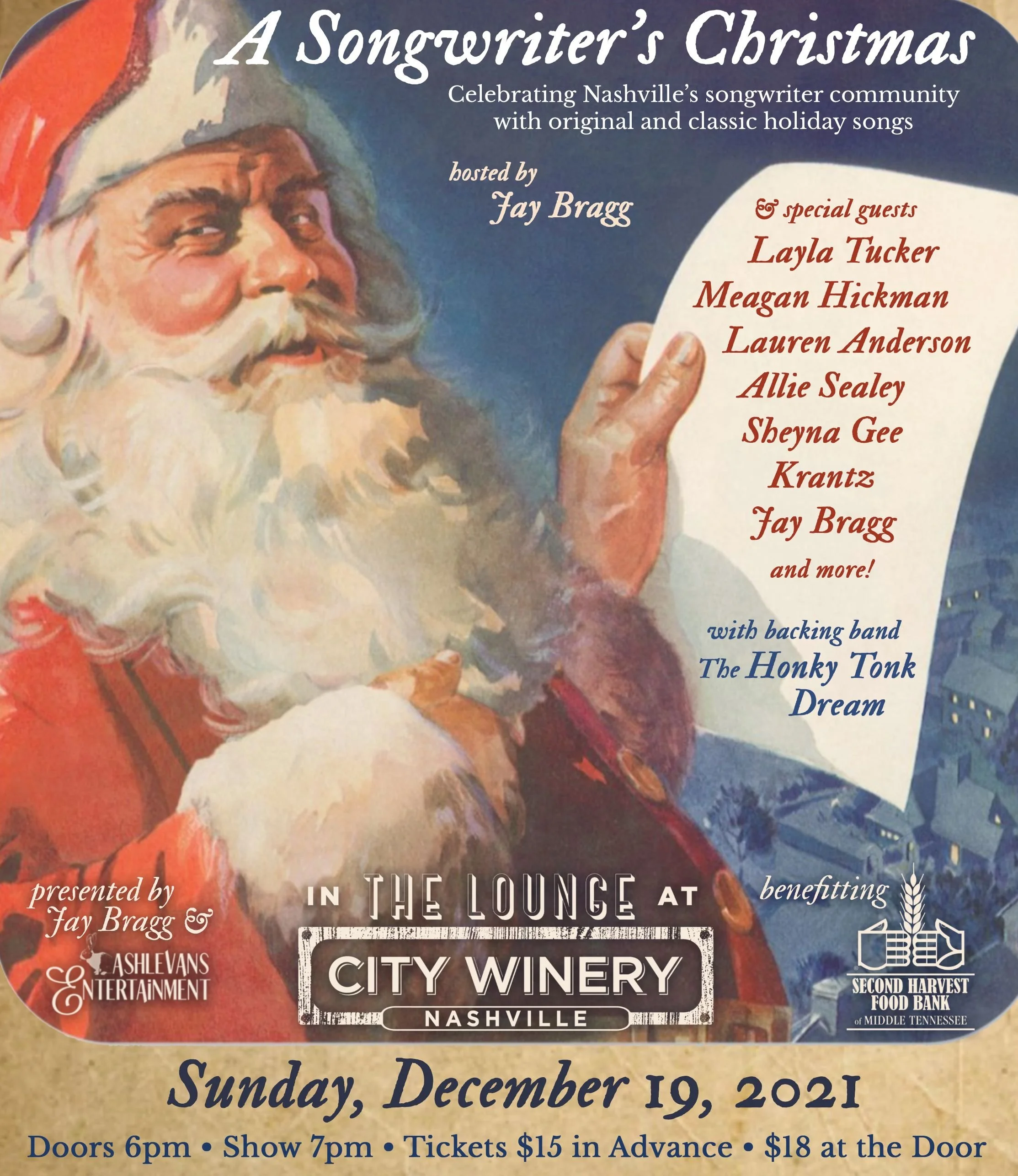 Meagan Hickman at City Winery - Nashville, TN