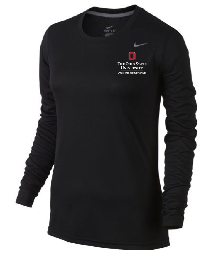 Women’s Dri-Fit Long Sleeve Tee Price: $35 100% Polyester Sizes: S-4XL