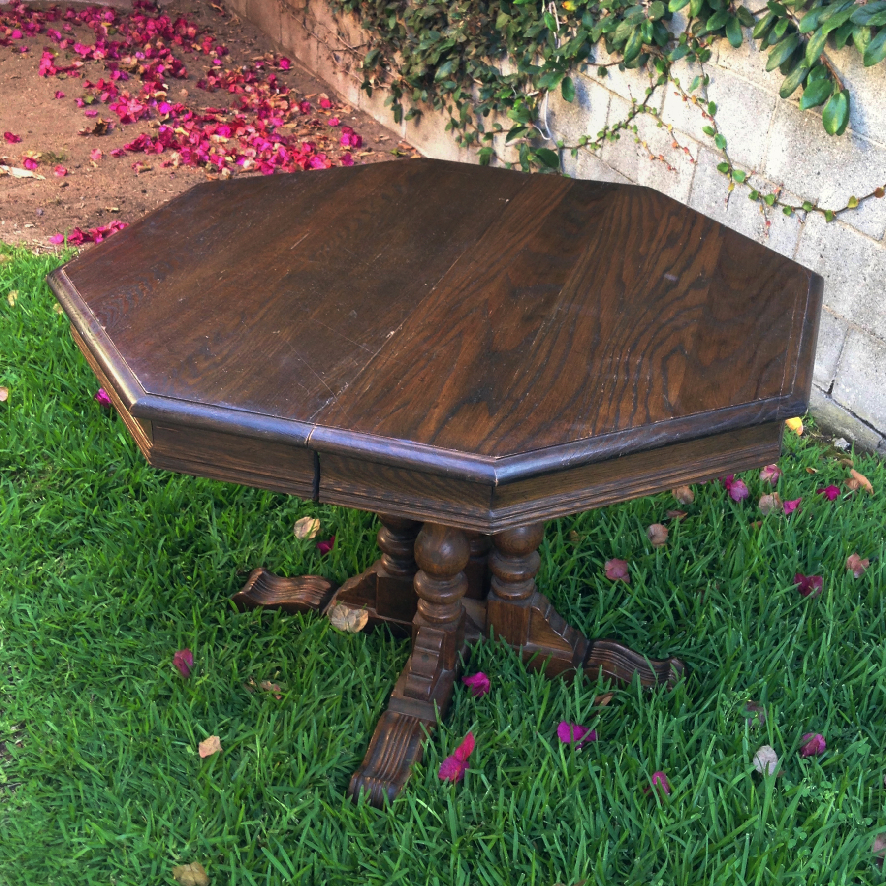 vintage ethan allen dining table  |  $675 customized