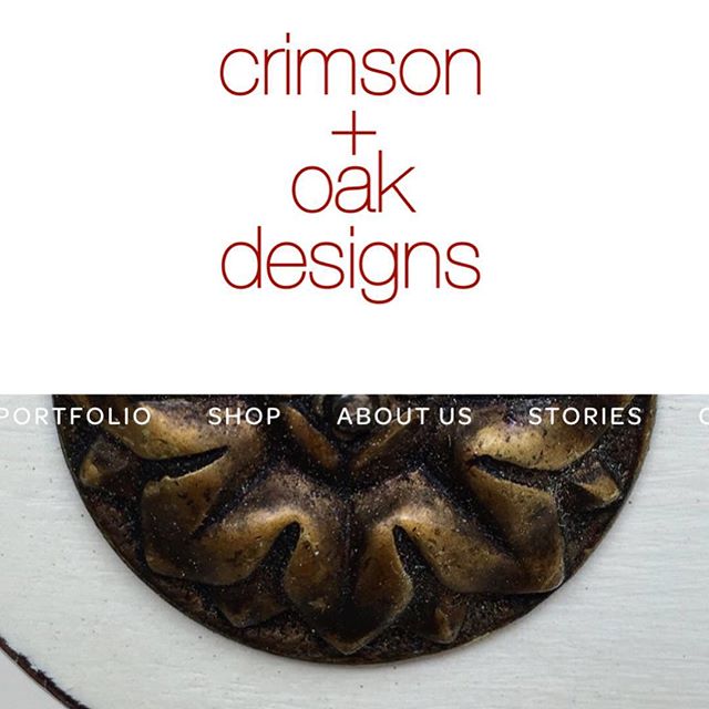 In celebration of Small Business Saturday we are so excited to announce that crimson + oak designs finally has a real, live website! 🙌🏼
✨
A website domain was purchased a long time ago with the hope of making a hobby/side hustle into something more