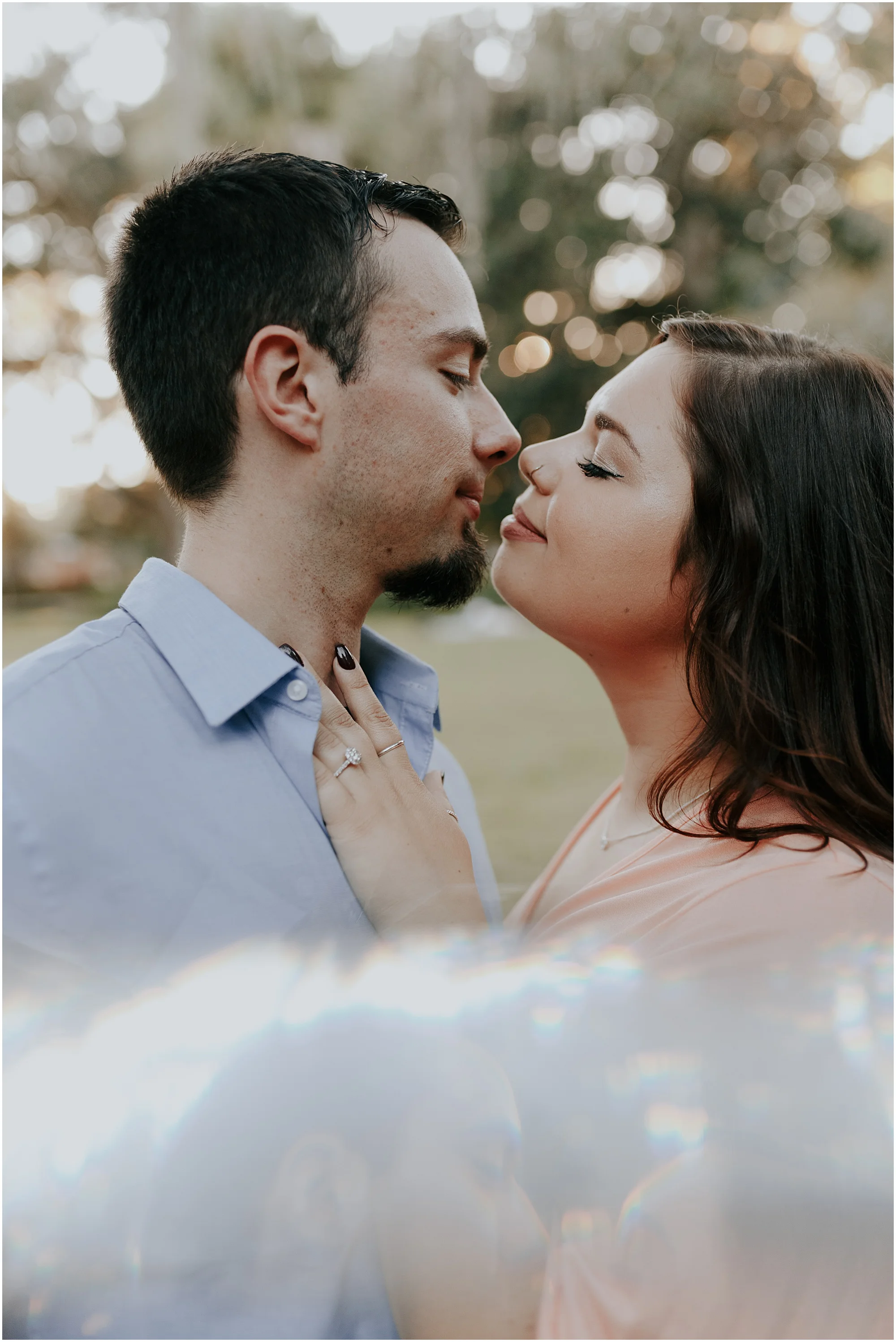 Forsyth Park engagement Photos