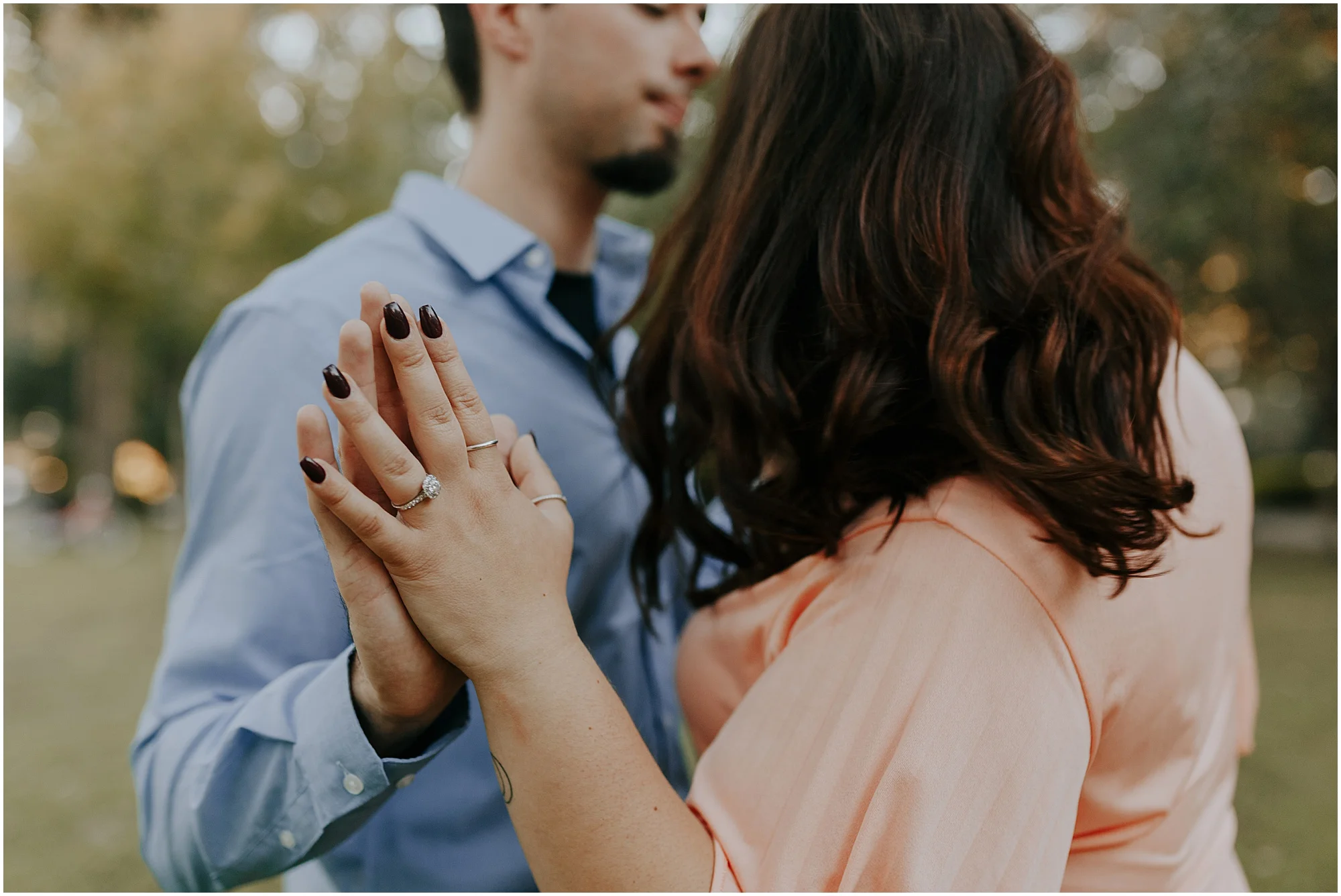 Forsyth Park engagement Photos