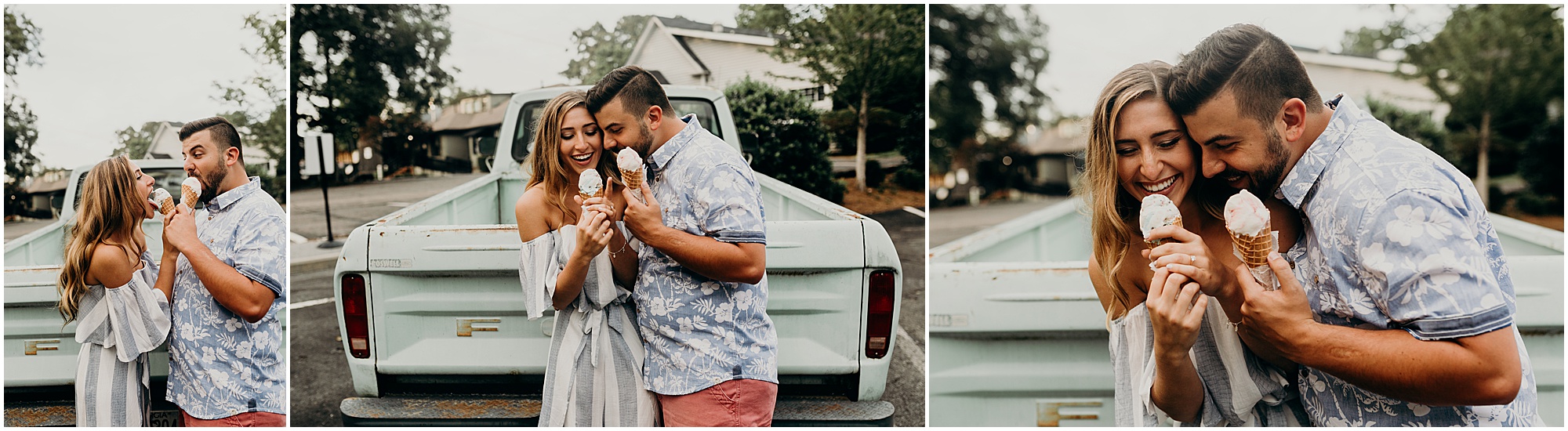 Fun Loving Old Roswell Mill / Downtown Roswell Engagement Session