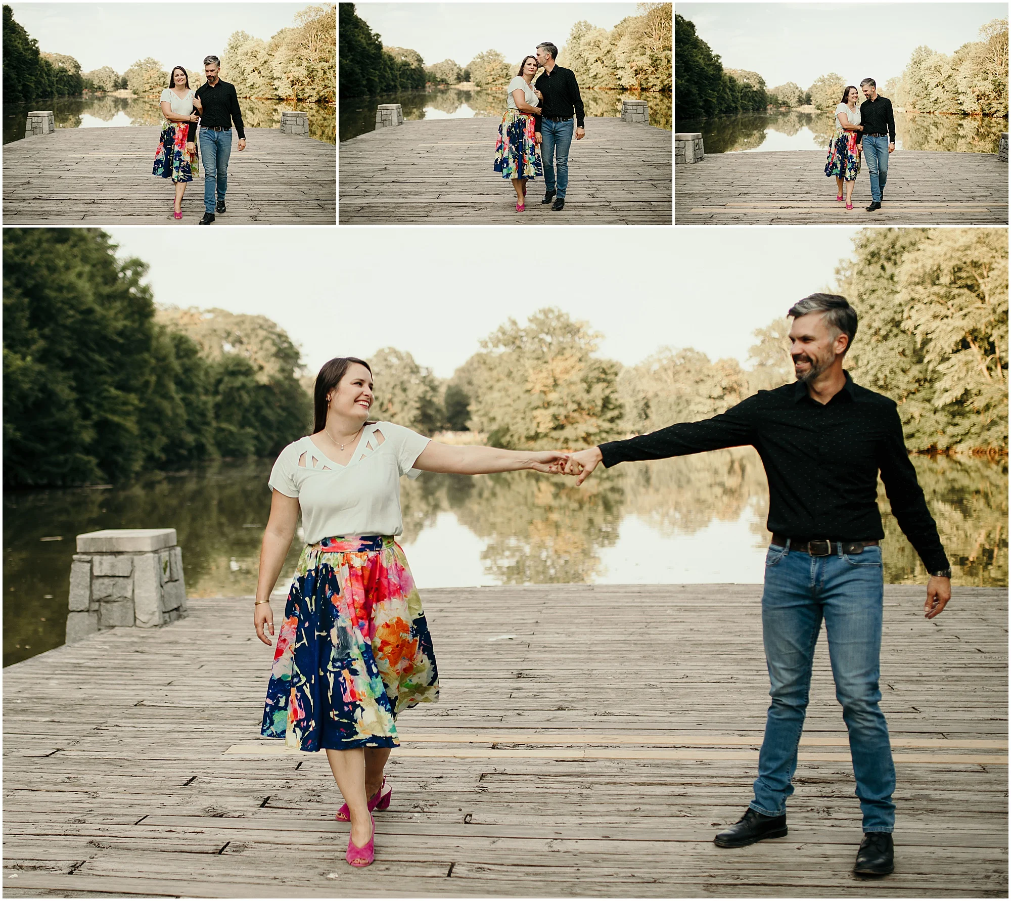 Atlanta Piedmont Park Engagement Photoshoot - Atlanta Engagement Photographer