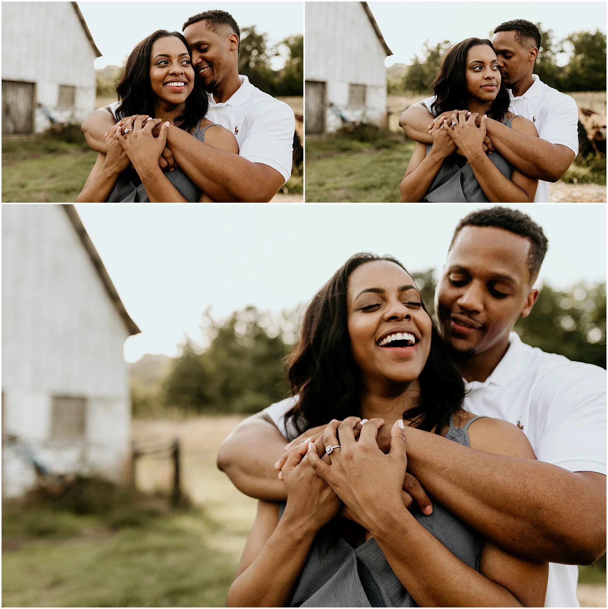Arabia Mountain Sunset Engagement Session