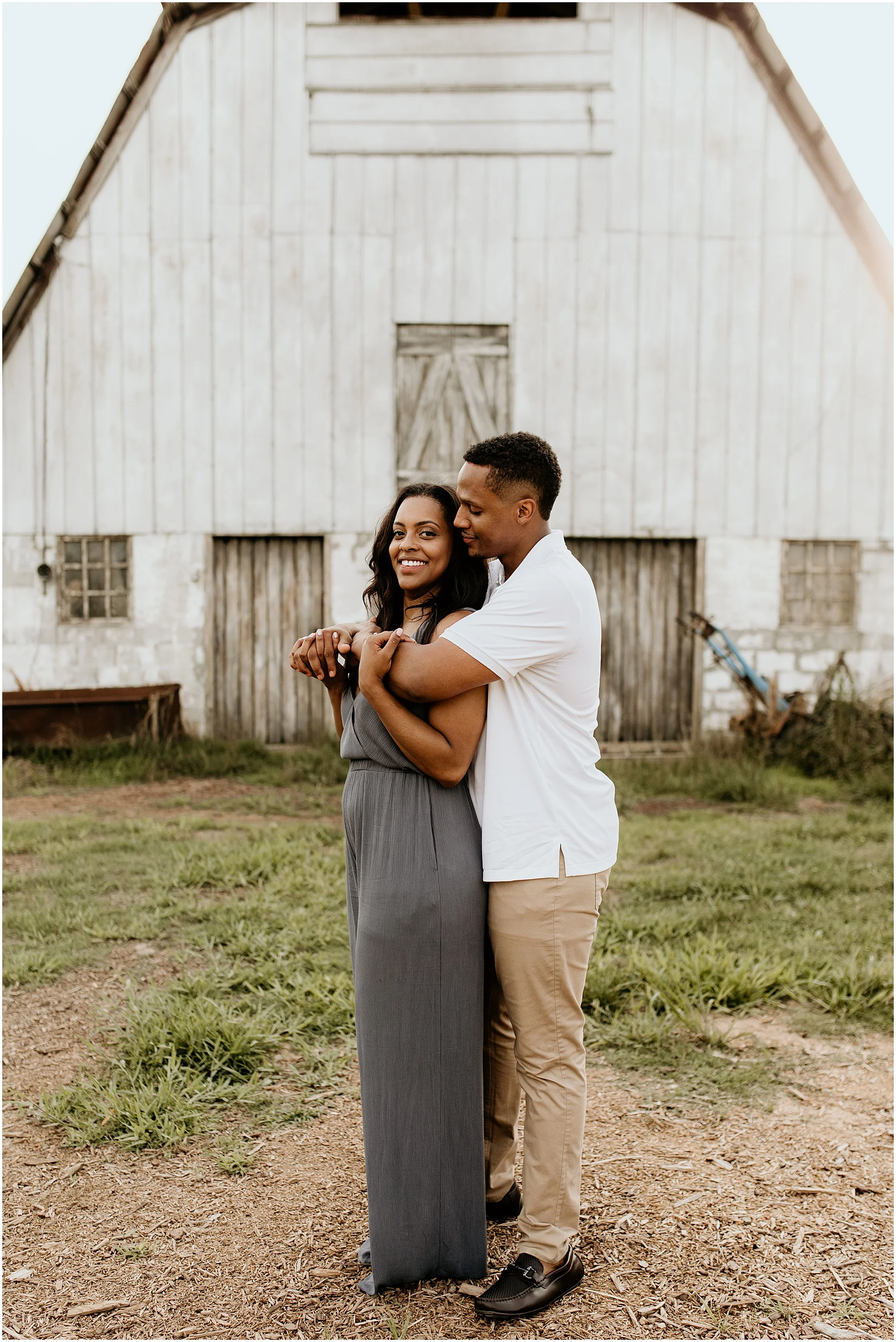 Arabia Mountain Sunset Engagement Session