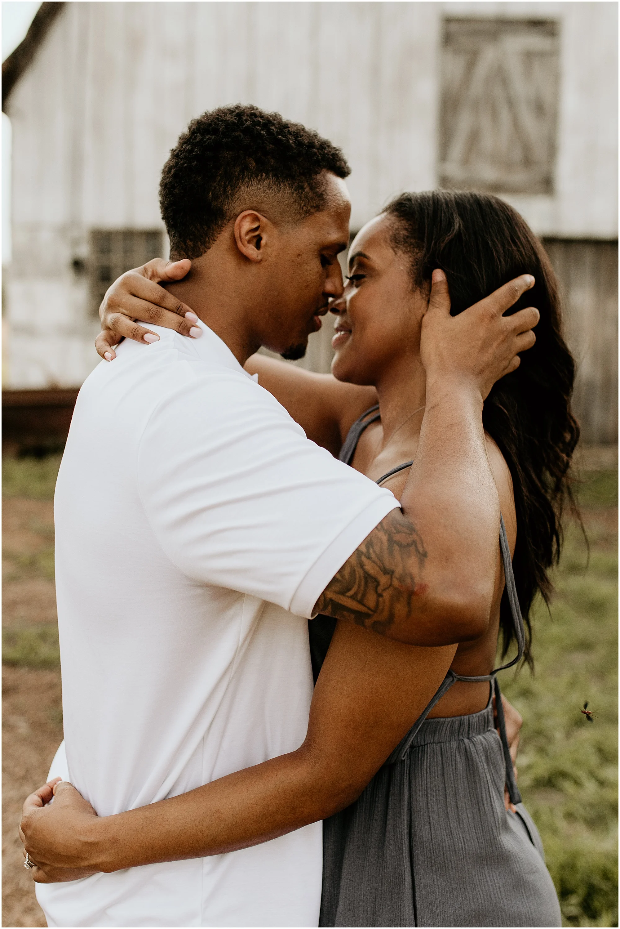 Arabia Mountain Sunset Engagement Session