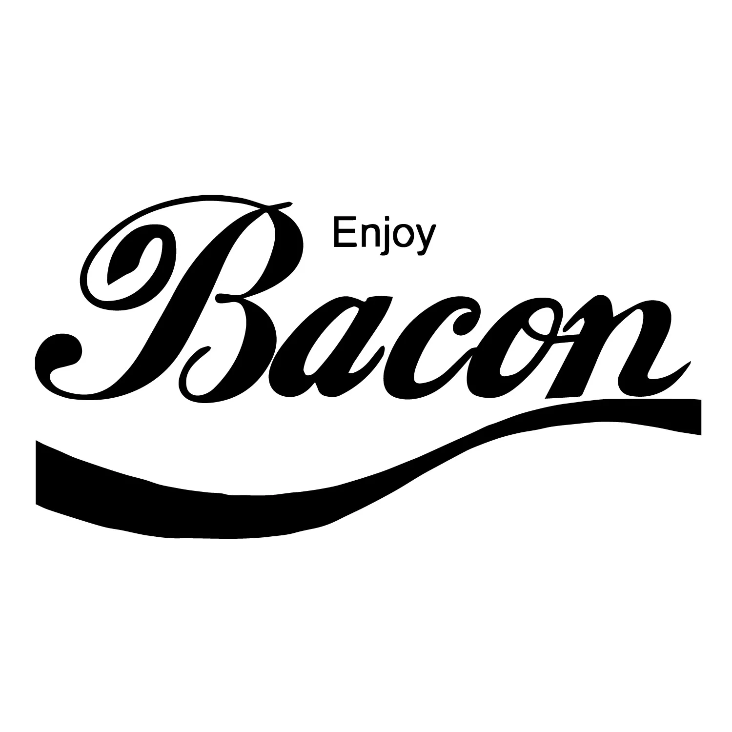 Enjoy Bacon Sticker