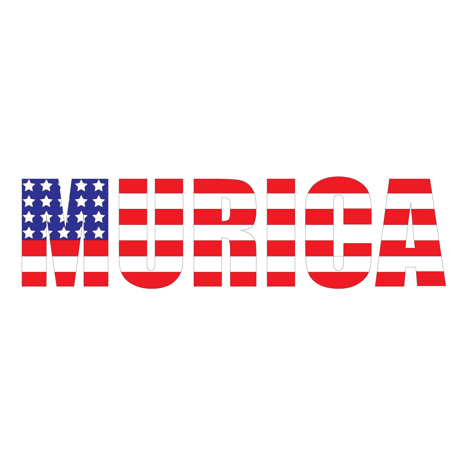 Murica Sticker
