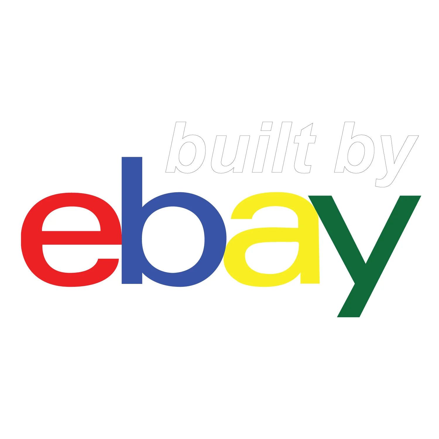 Built by ebay Sticker