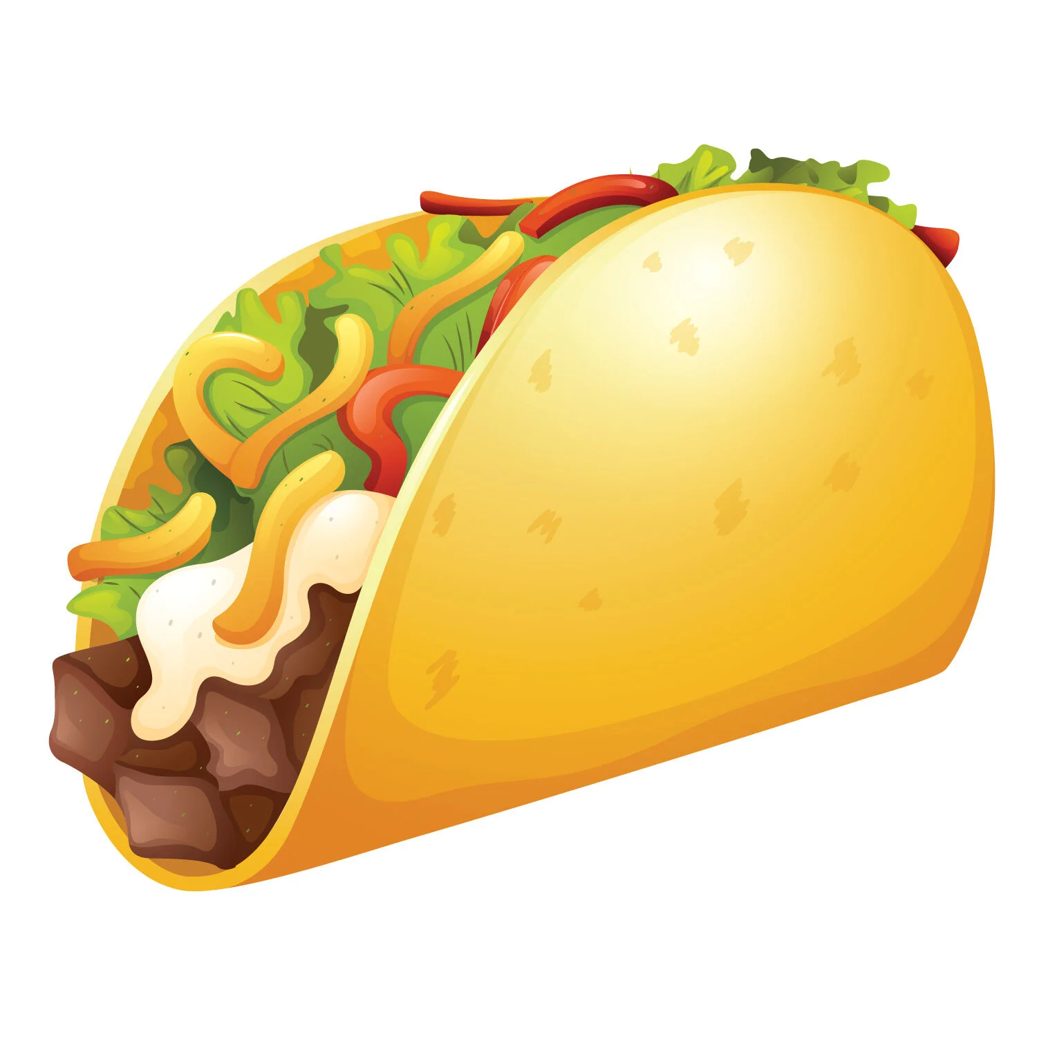 Taco Sticker