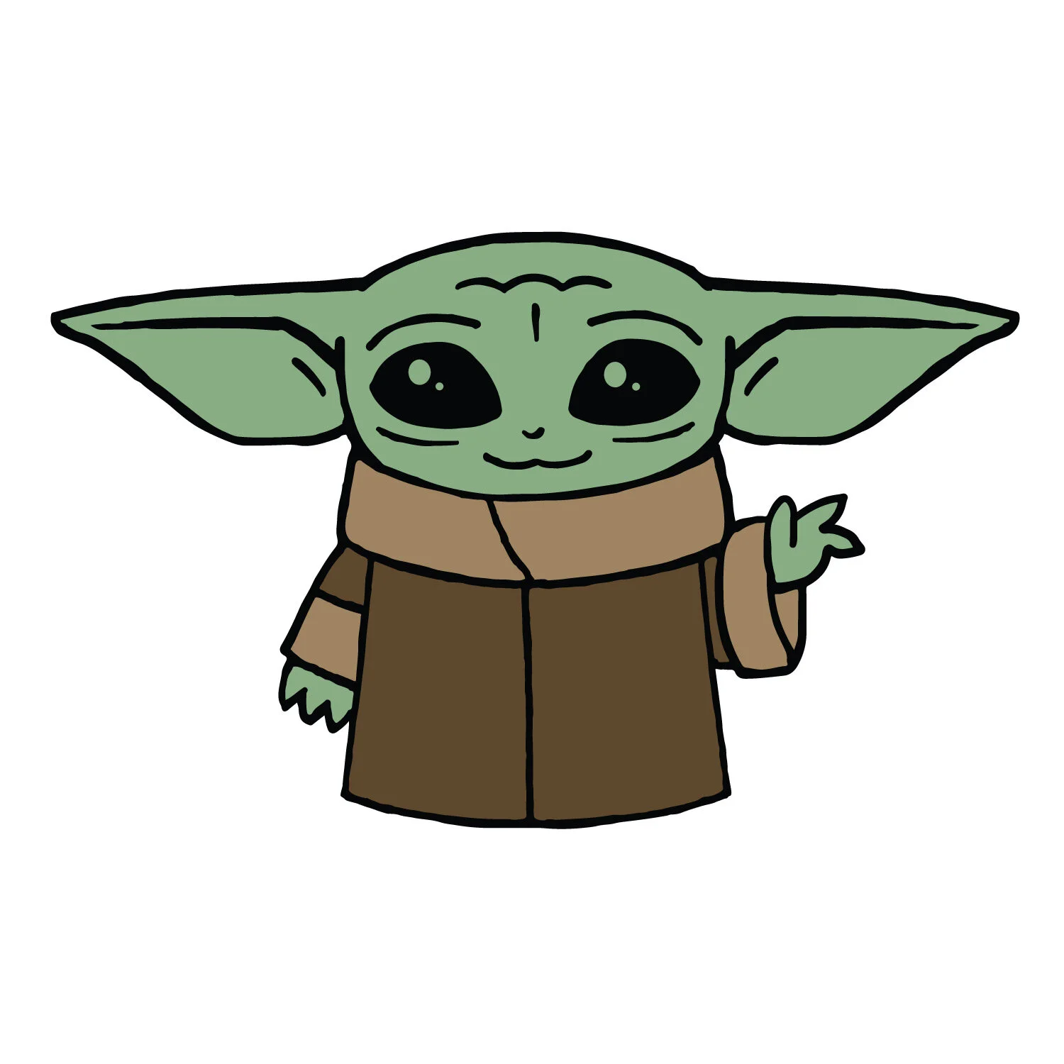 Baby Yoda Sticker