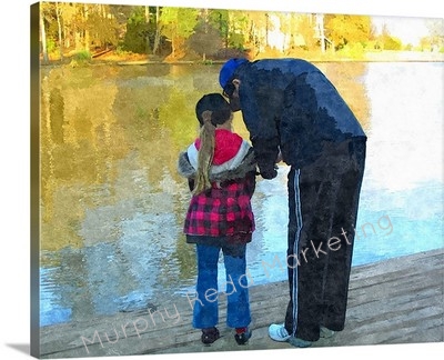Father & Daughter Fishing