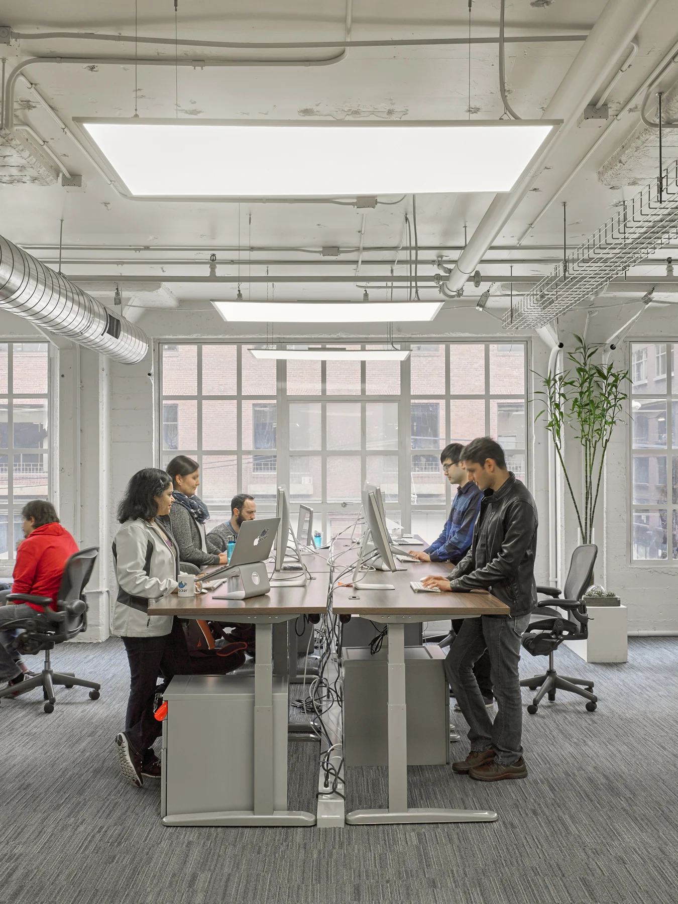 Docker - 144 Townsend St. San Francisco, CA: This commercial office space was developed by Broadmoor Partners and architect Design Blitz. The project was built by our partner Dome Construction and is home to the innovative technology company Docker.