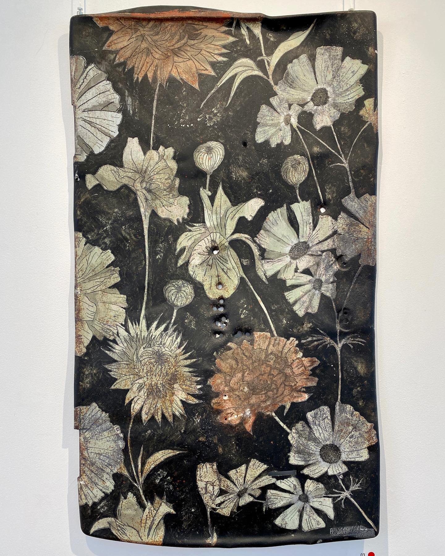 The Flower series

Antony has repurposed rusty old metal sheets - once used by farmers for target practice (if you look closely you can see the bullet holes) - as substrates and inspiration for his artworks &lsquo;Wallpaper&rsquo;, &lsquo;Flannel Flo