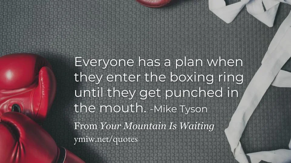 Quote - Everyone Has a Plan