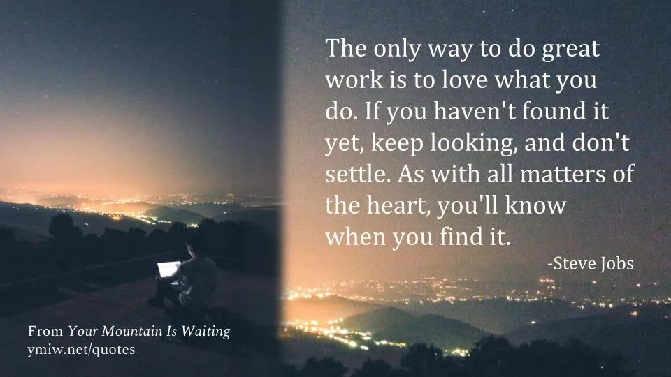 Quote - Love What You Do