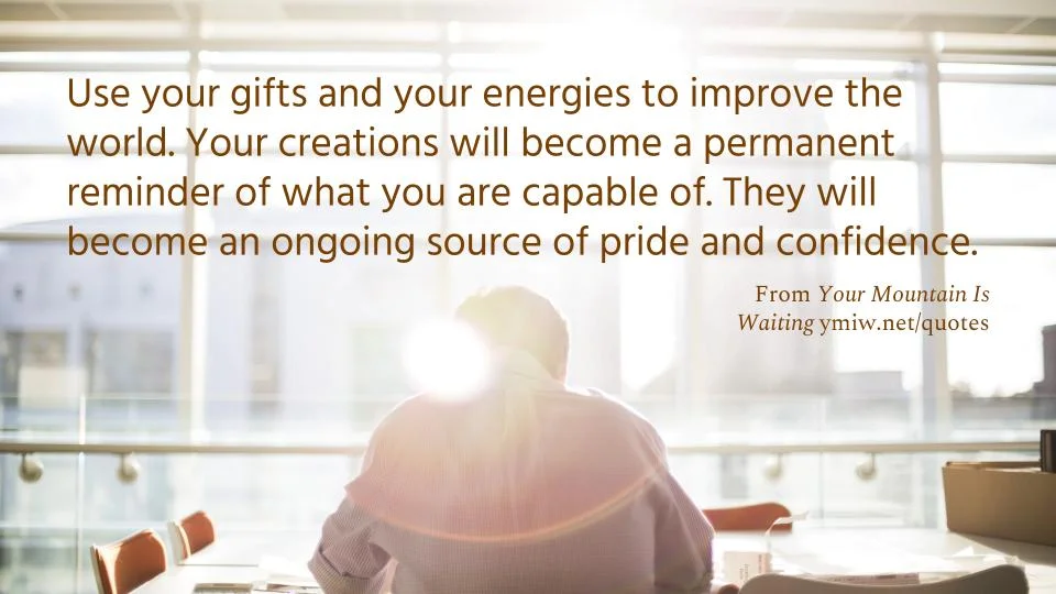 Quote - Gifts and Energies