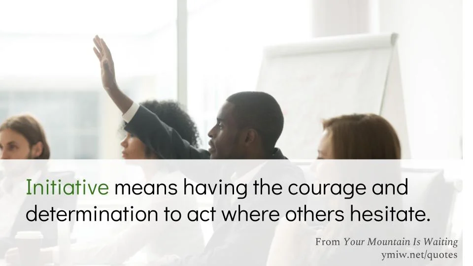 Quote - Act Where Others Hesitate