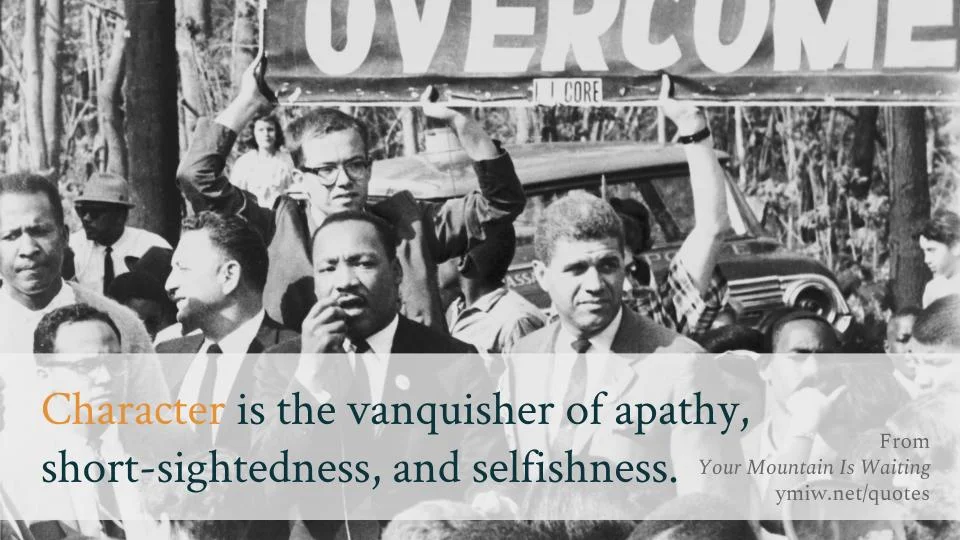 Quote - Character Vanquishes Apathy