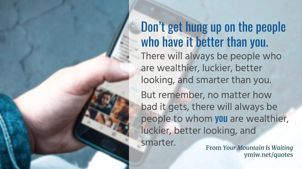 Quote - Don't Get Hung Up