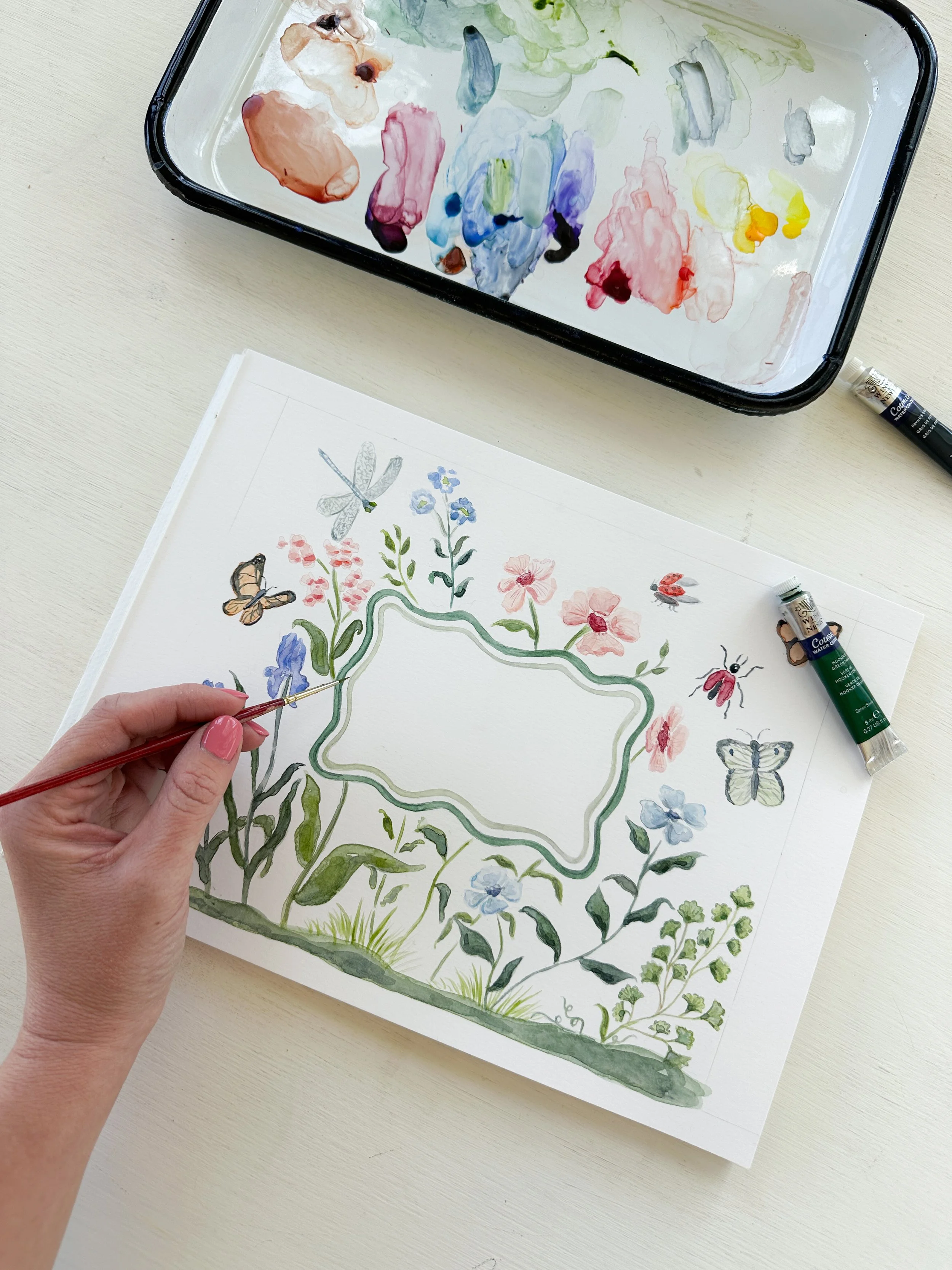 11x14" Nursery Print for Annie