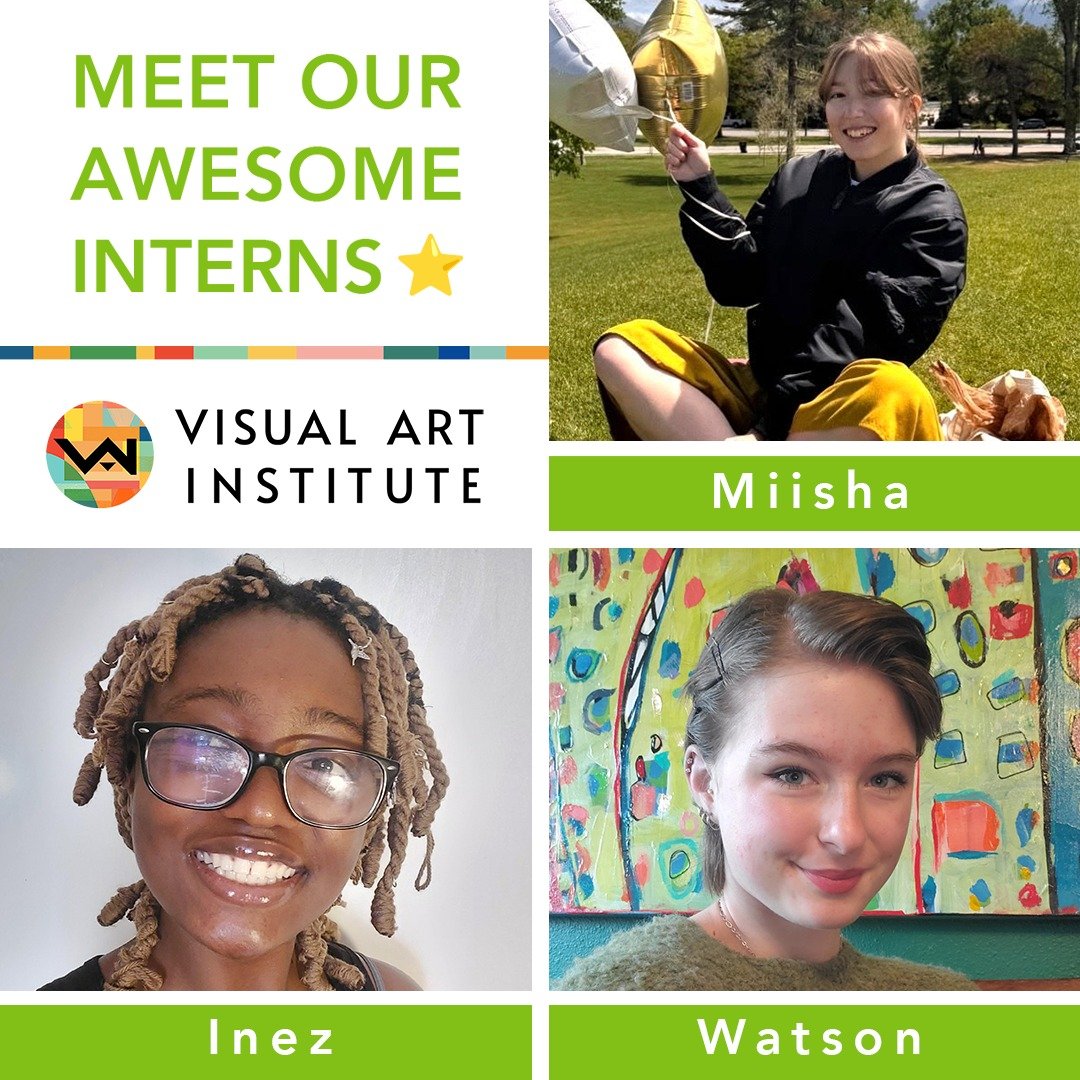 Have you met our interns? Meet Miisha, Inez, and Watson!

Miisha is currently working as a marketing intern at the Visual Art Institute. She is majoring in Business Marketing at the University of Utah, working towards a minor in Japanese. Her home is