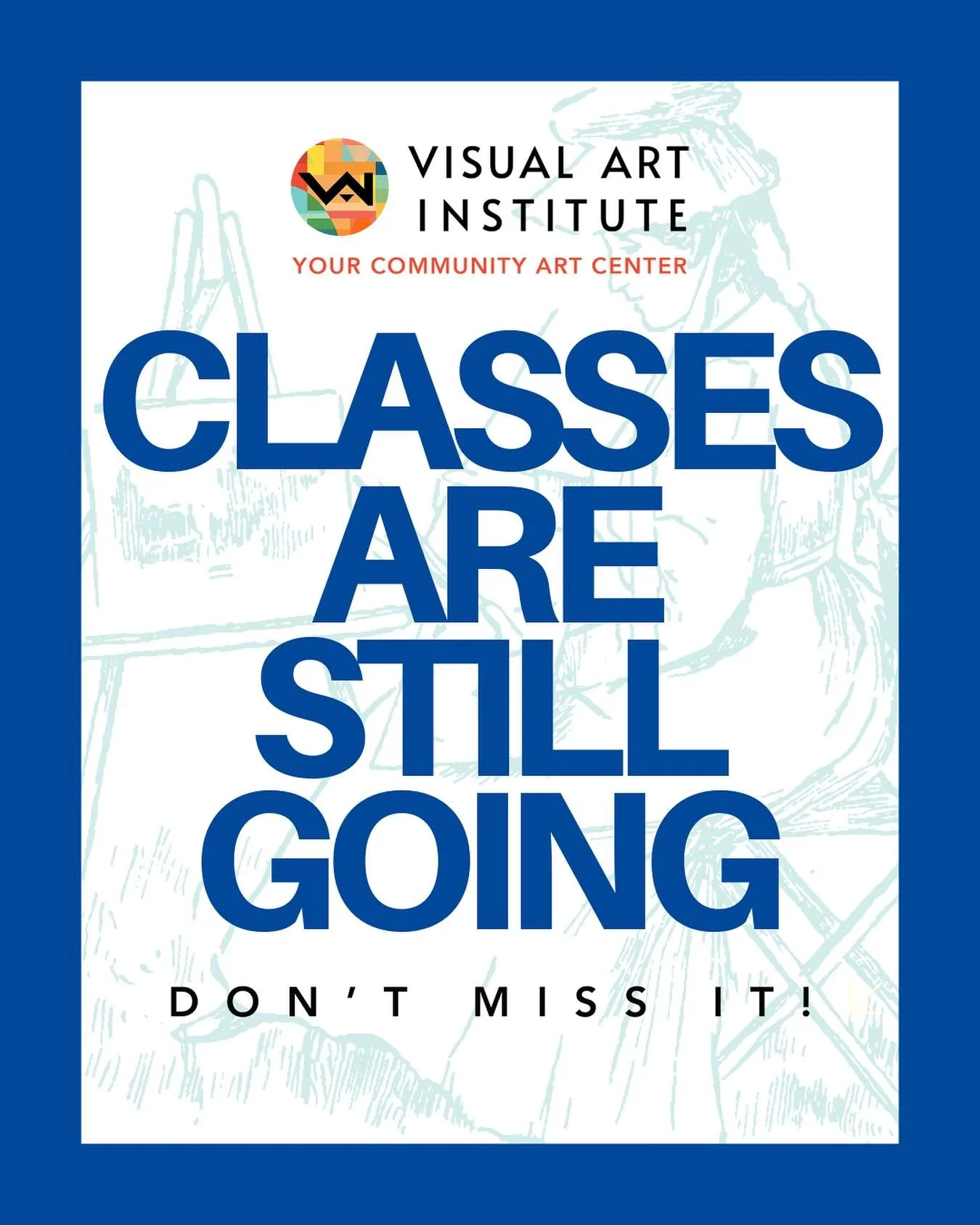 It may be the holiday, but class is still going on! See y&rsquo;all soon 😁

#visualartinstitute #saltlakecounty #utahcounty #saltlakecountyclasses #utahcountyclasses #vaiflexpass #flexpass #artclasses #artclassinutah #slcartclass #slcartclasses #art