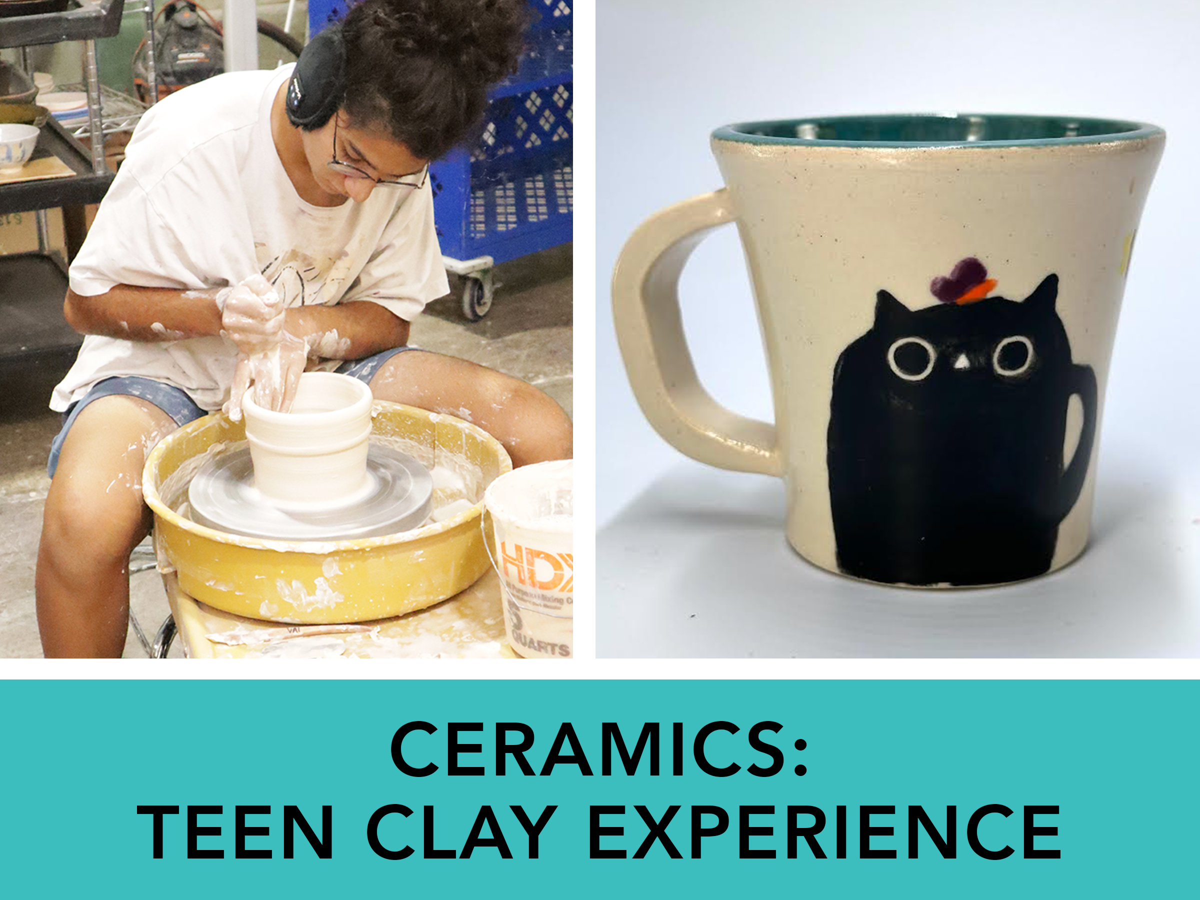 WEDNESDAYS 4:30-6:30pm (ages 11-17)