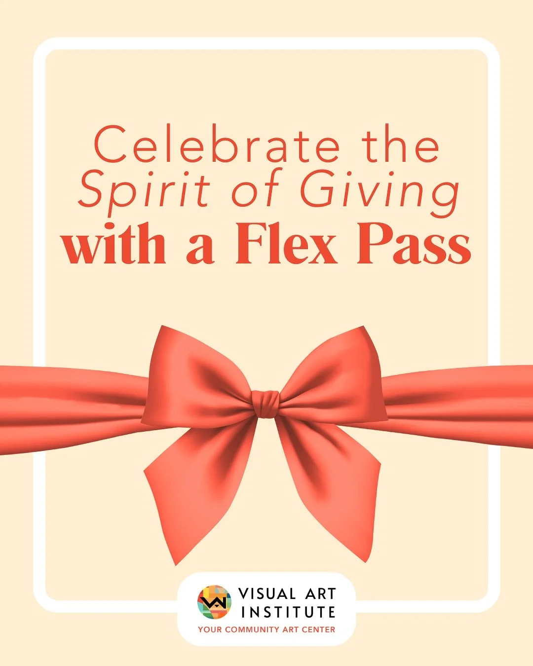 Celebrate the season of giving with a gift of an art class 🎁

If you&rsquo;re interested in getting a flex pass, visit the link in our bio to learn more and register today! 

If you have any questions at all about our flex pass or classes, please fe