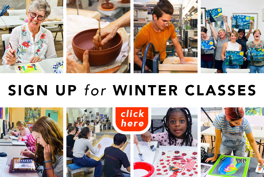 Sign up for Winter art classes