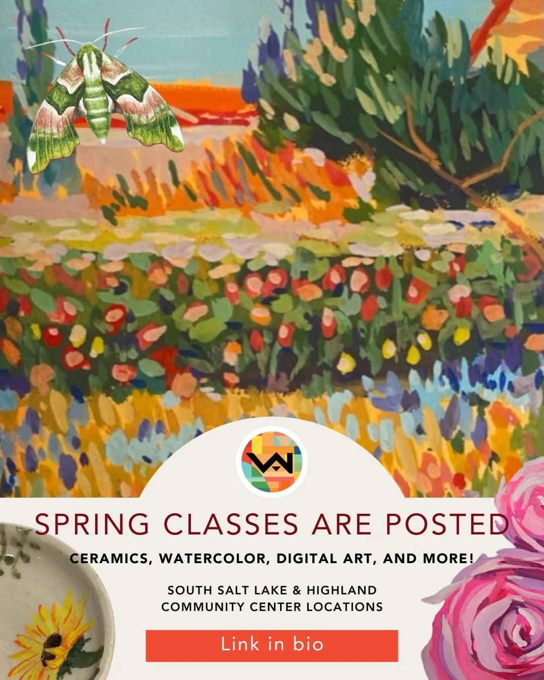 Classes are all officially up on our website. Register now. Classes will start in the month of March.

If you&rsquo;re interested in taking any art classes, visit the link in our bio to learn more and register today! 

If you have any questions at al