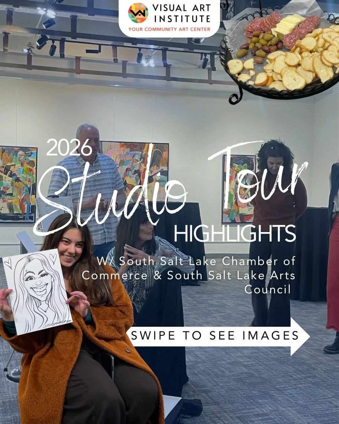 We had a studio tour with @sslchamber &amp; @southsaltlakearts council last Thursday! It was a pleasure to have them here over at our South Salt Lake location, and look forward to continuing our relationship with them. Don&rsquo;t hesitate to stop by