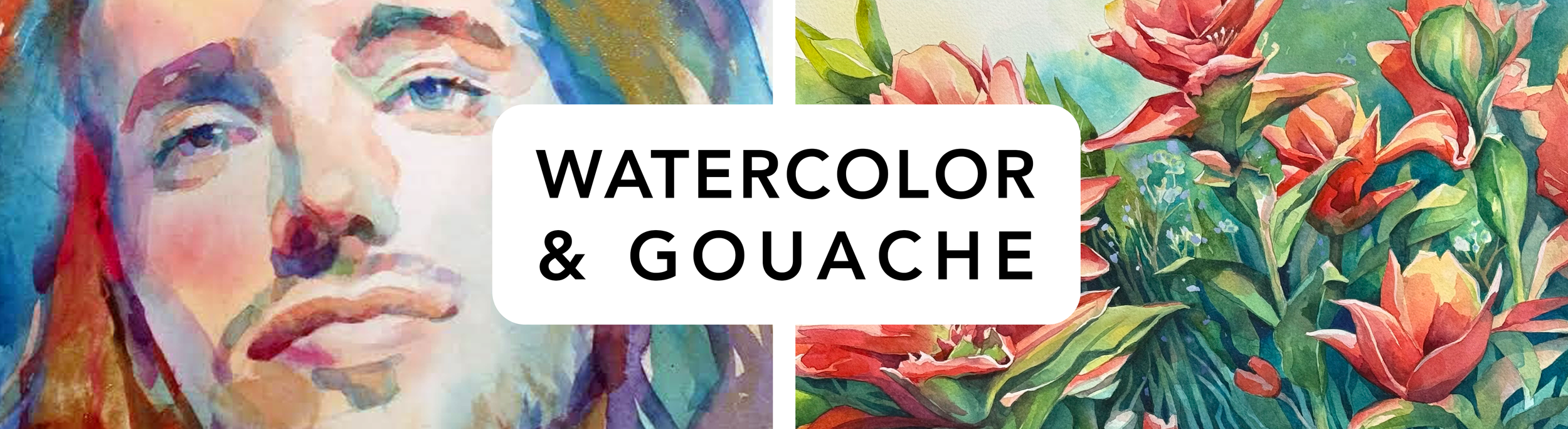 watercolor and gouache painting classes