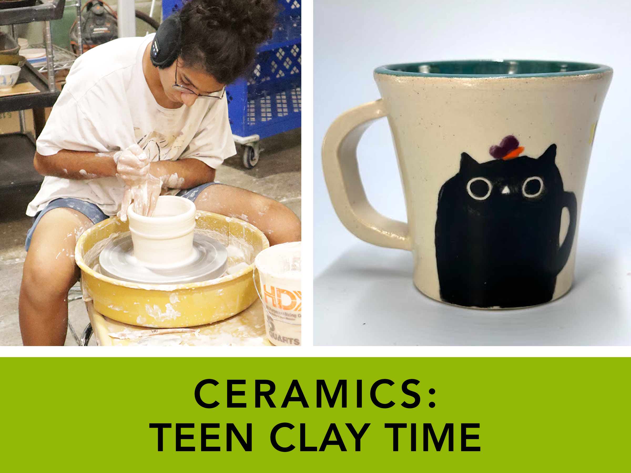 WEDNESDAYS 4:30-6:30pm (age 11-17)