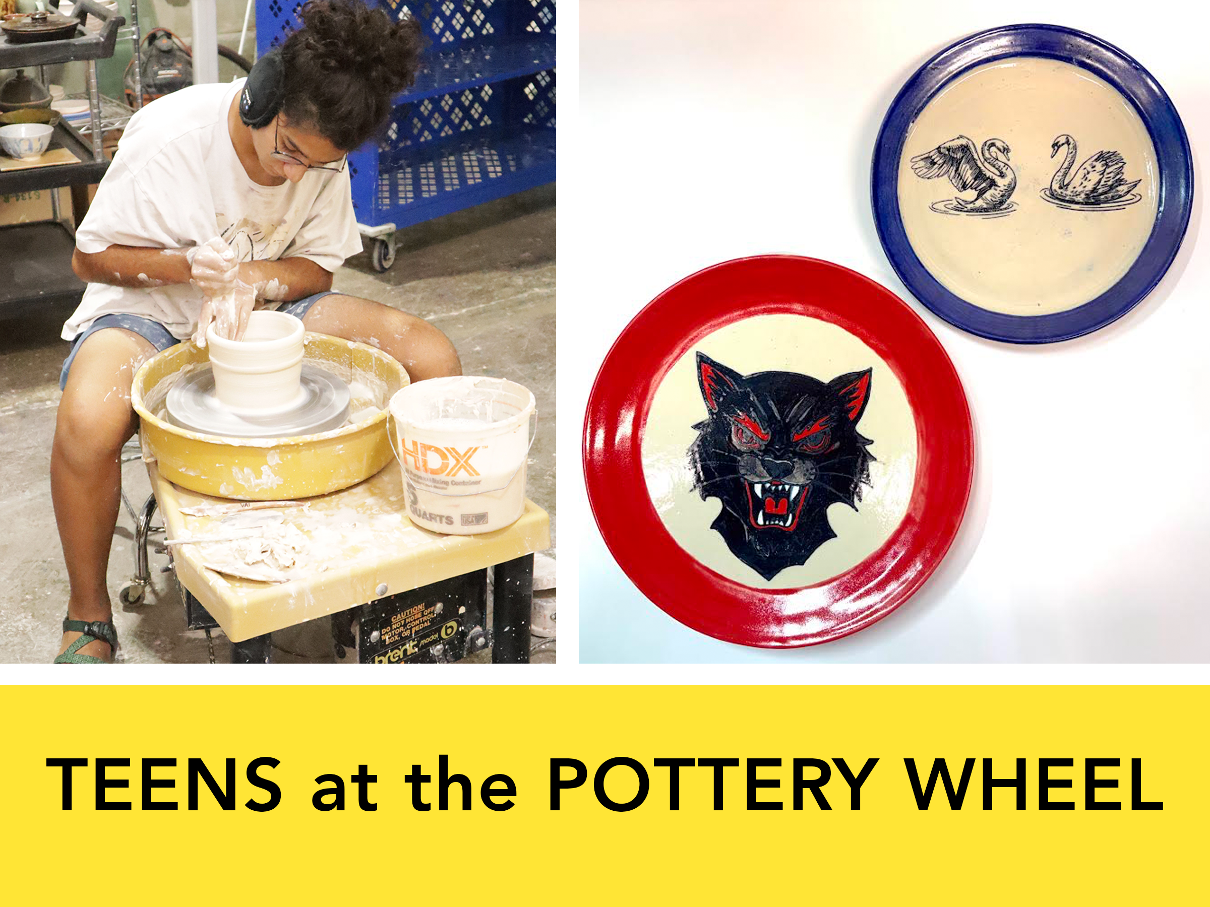 7/13-7/17: 9am-12pm (ages 12-17)