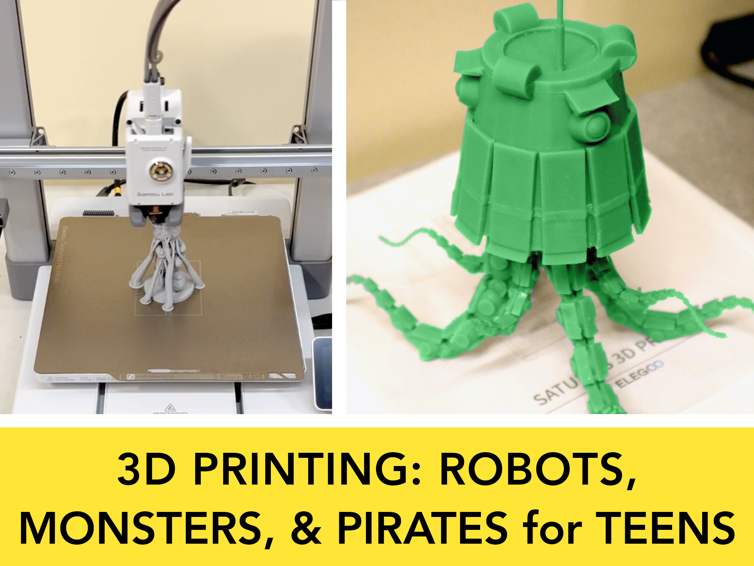 6/22-6/26: 9am-12pm (ages 12-17)