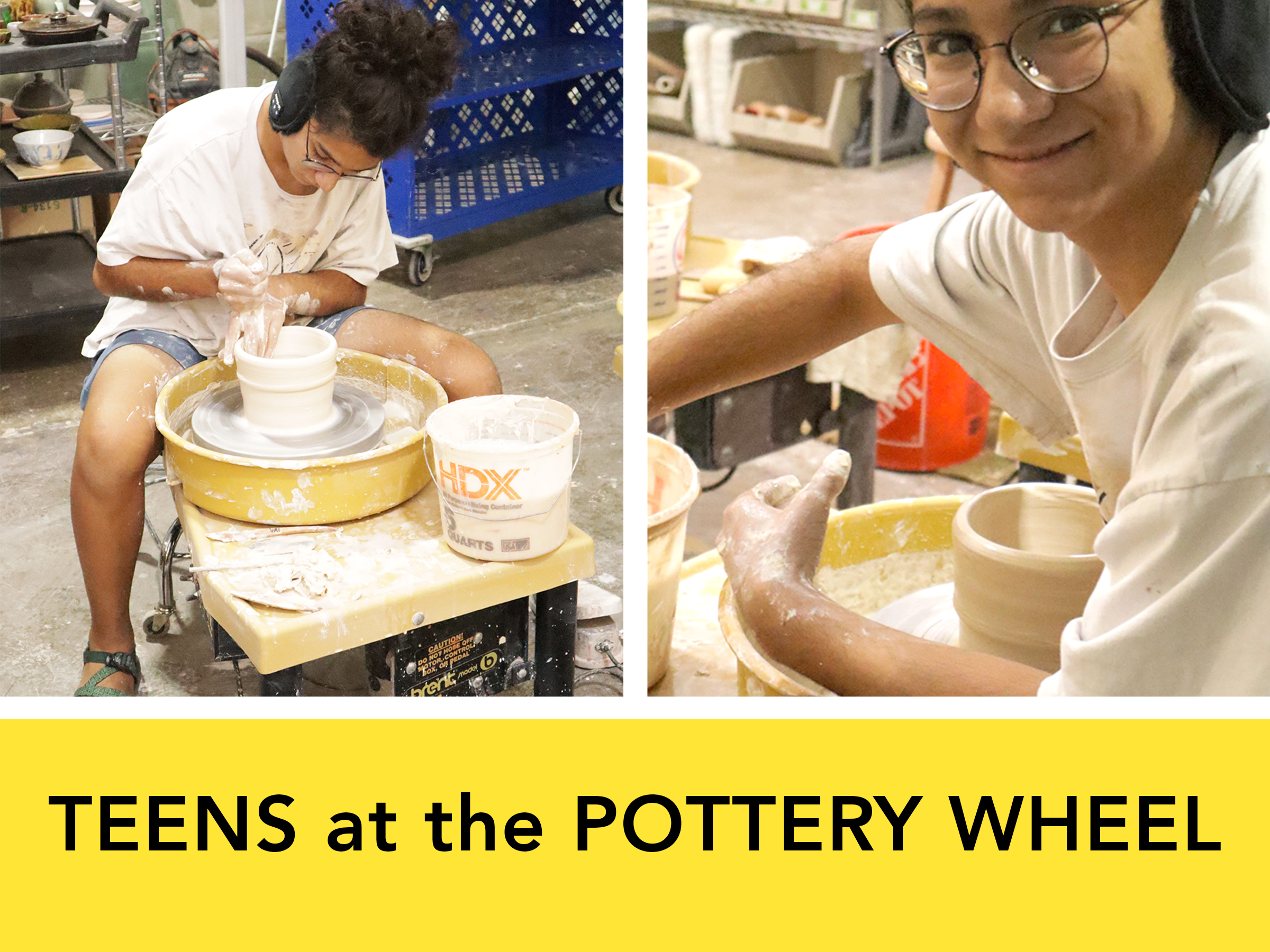 7/13-7/17: 9am-12pm (ages 12-17)