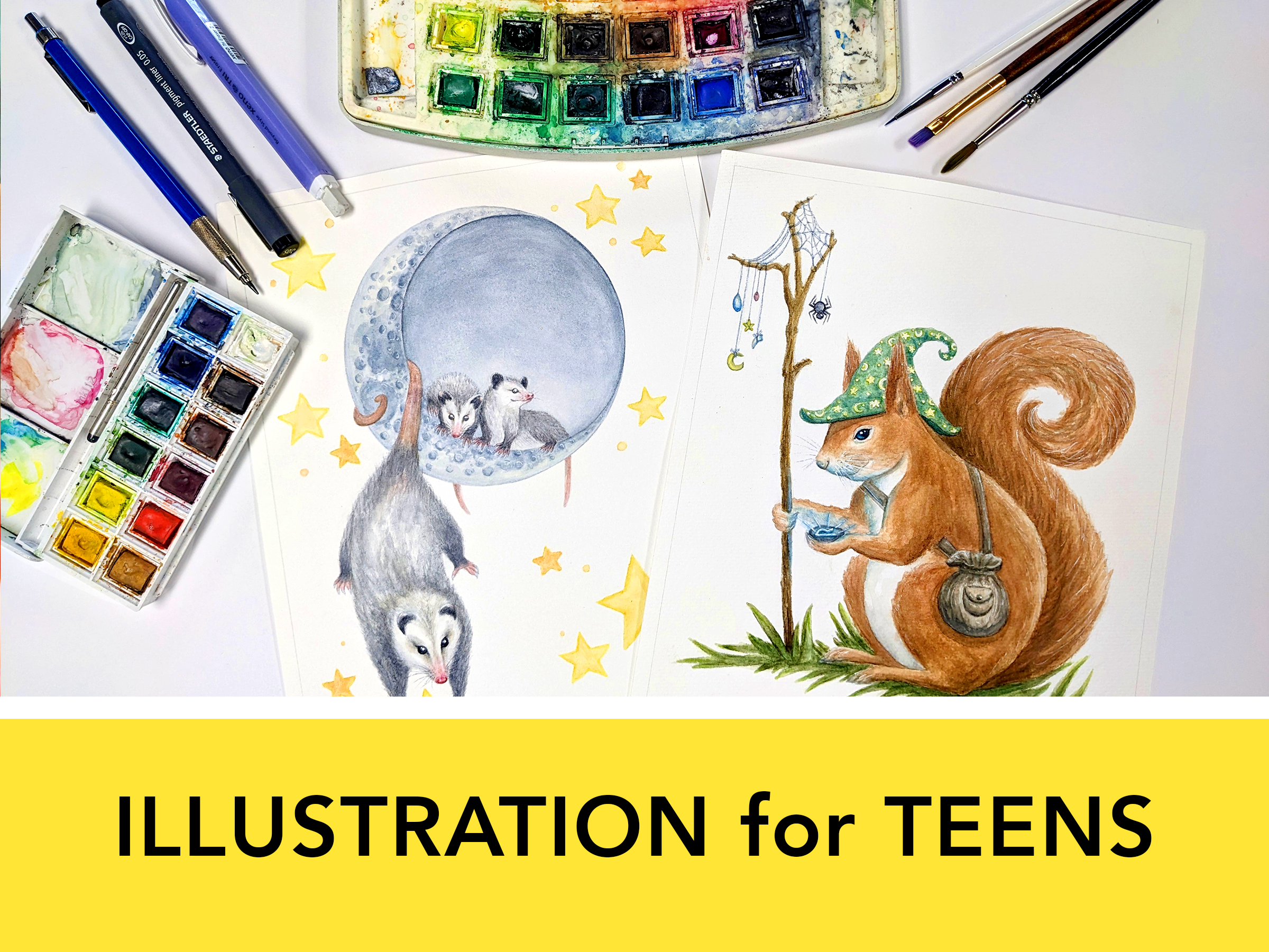 7/27-7/31: 9am-12pm (ages 12-17)