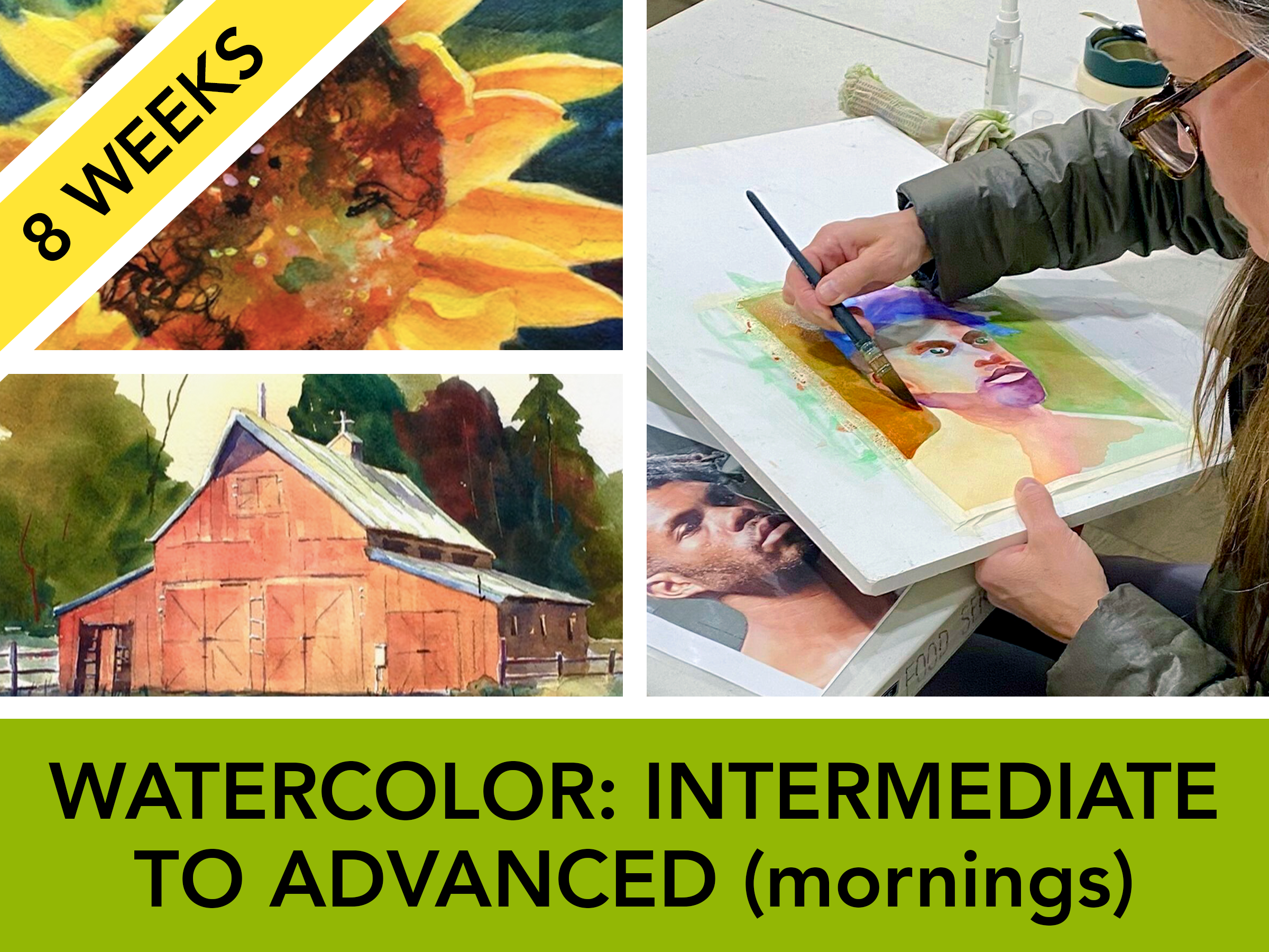 WEDNESDAYS 9:30-11:30am (age 12+)