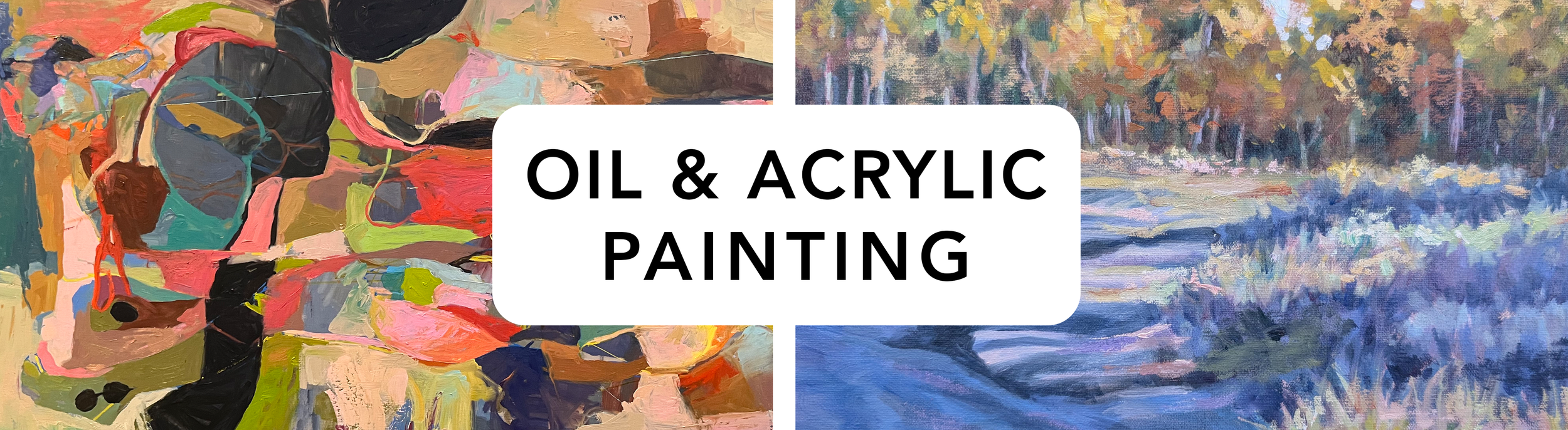 Oil and acrylic painting classes
